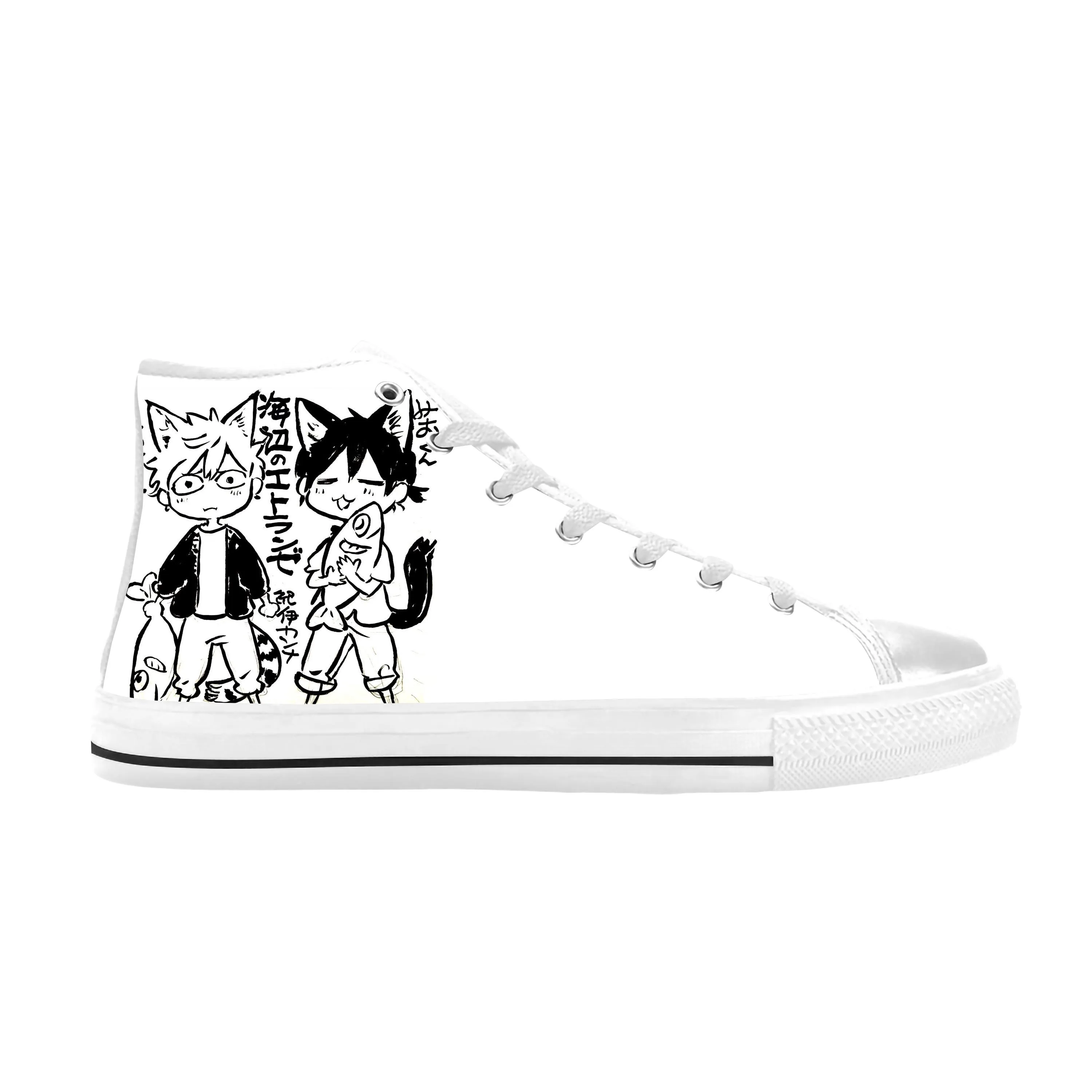 Umibe No Etranger Hashimoto Shun Chihana Mio крутая повседневная тканевая обувь высокие удобные