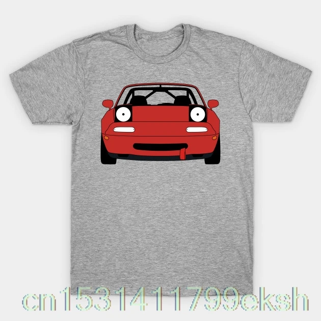 

Футболка JDM Miata Happy Racecar, мотоциклетная винтажная Байкерская футболка