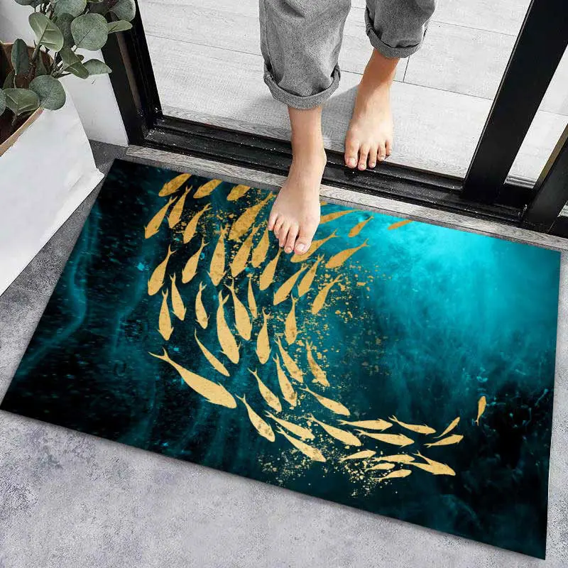 anti slip entrance door mat waterproof living room rug doormat home bathroom and kitchen carpet entrance of house foot room mats free global shipping