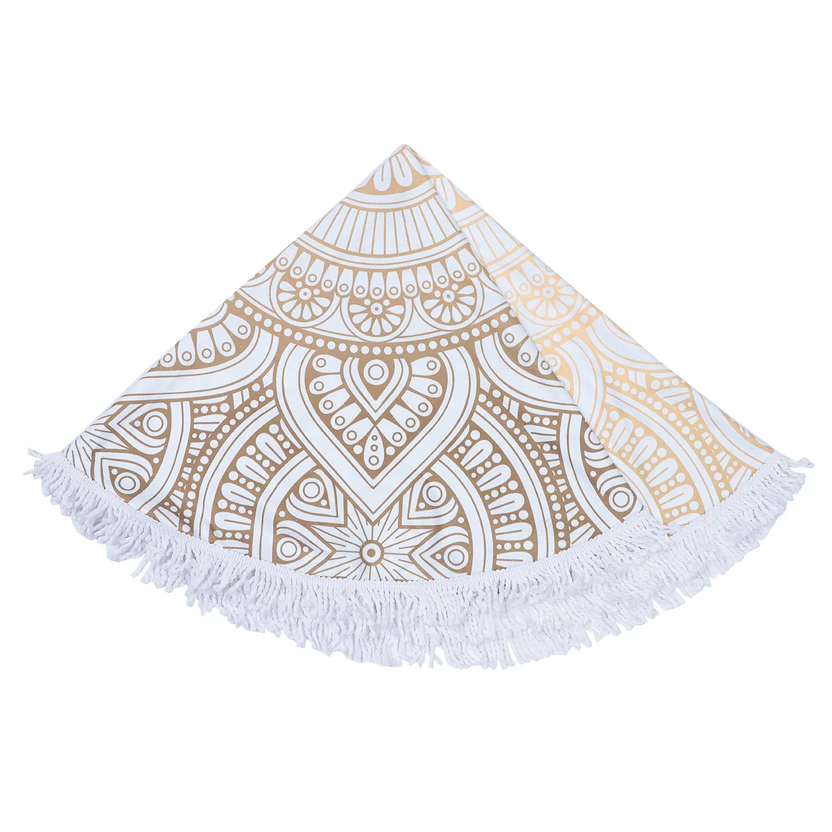 Мандала круглое пляжное полотенце банный гобелен одеяло для пикника богемный