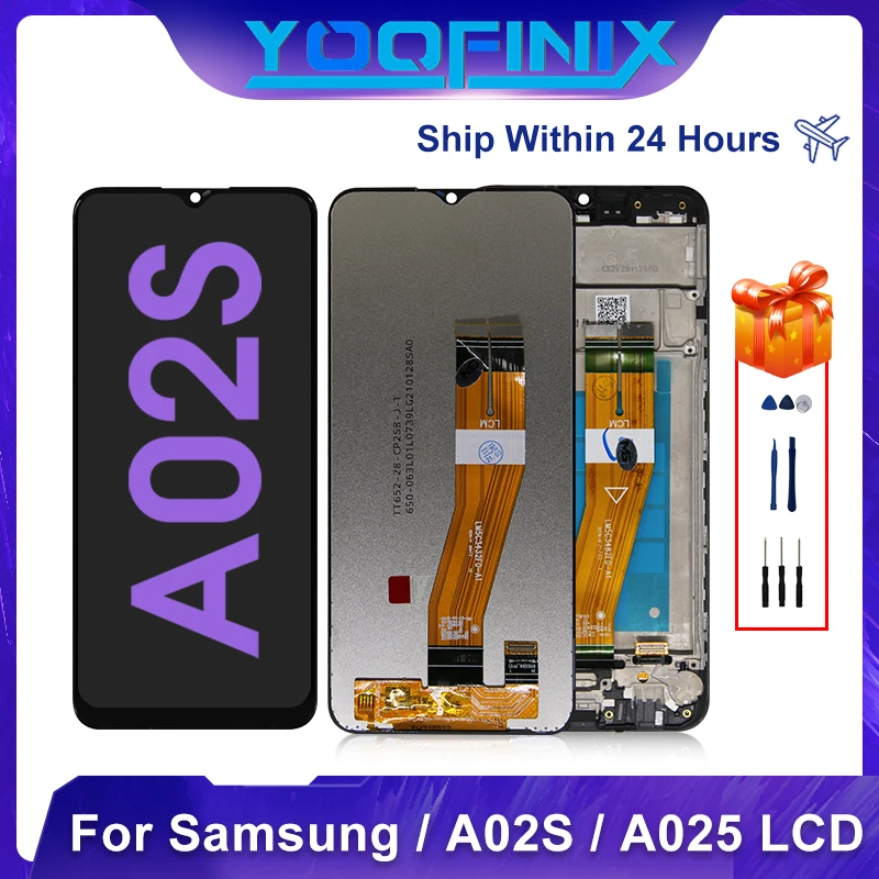 6 5 &quotОригинальный Для Samsung Galaxy A02S LCD SM-A025M/DS дисплей сенсорный экран дигитайзер для