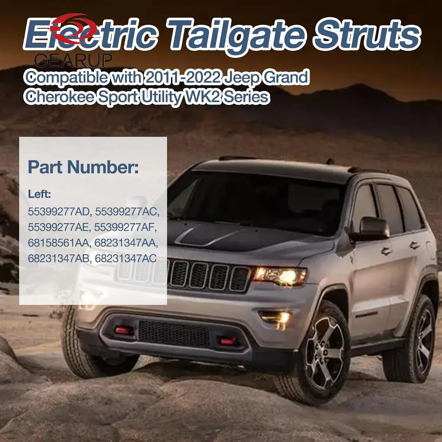 55399277 АД АК 68158561 AA 1 шт. задняя дверь левая опора подъема амортизатор подходит для