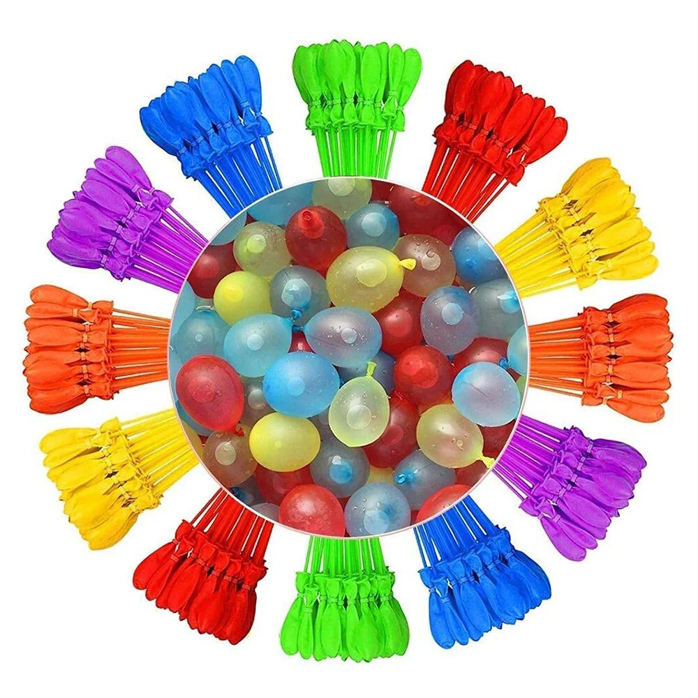 

111pcs Water Balloons Quickly Filling Magic Bunch Balloons Bombs Instant Beach Toys Summer Outdoor Fighter Toys For Children