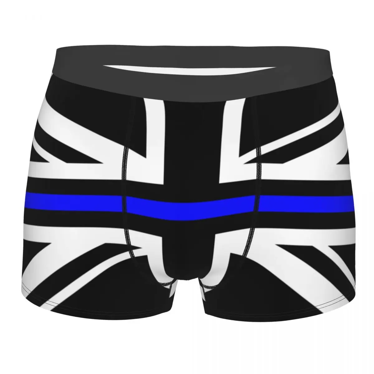 

Male Panties Men's Underwear Boxer Thin Blue Line Flag United Kingdom Underpants Comfortable Shorts