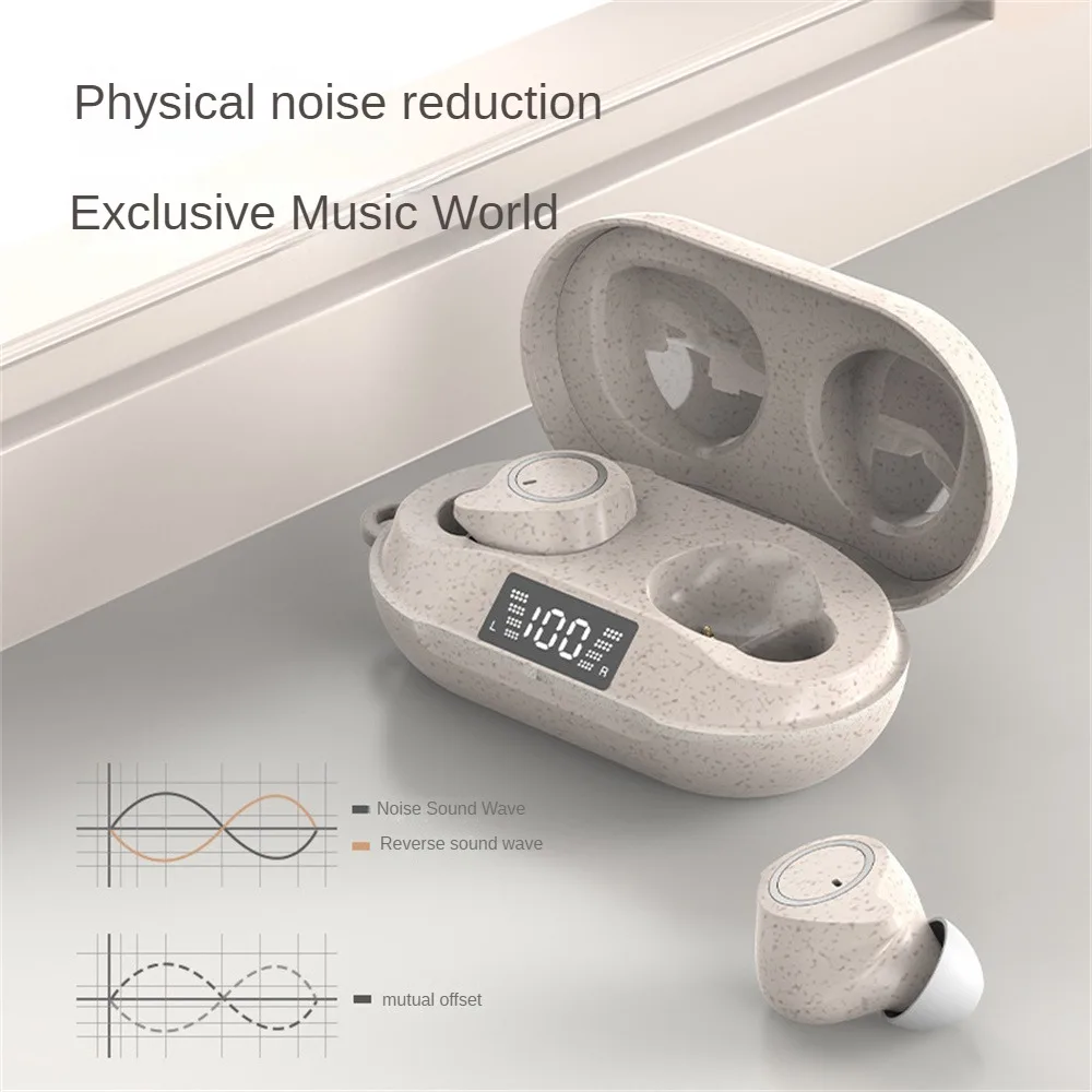 

Digital Display Touch Control Headset Touch Operation Headset Hd Call Long Range Sports Headset Universal Earphones