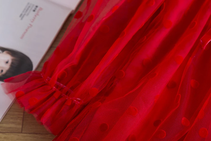 Рождественское платье принцессы детские костюмы для свадьбы девочек с цветами