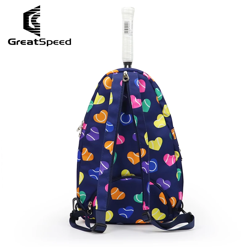 GreetSpeed Tennis Badminton Backpack 2 in 1 Should Bags for Children Adult with Shoe Compartment Badminton Racket Bag