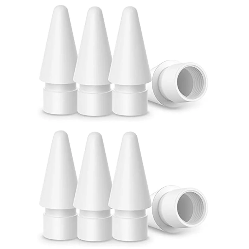 

8 шт., сменные наконечники для карандашей высокой чувствительности для Apple Pencil 1-го/2-го поколения и Ipad Pro Pen