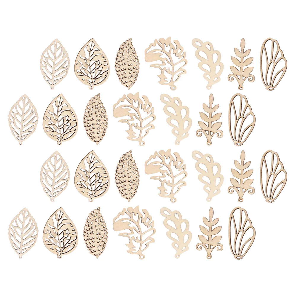 

50Pcs DIY Slices Wood Slices Graffiti Chip Wood Chip for Home Xmas Party