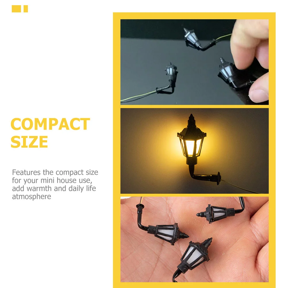 10 шт. микро пейзажный орнамент светильник песочный стол материалы настенный