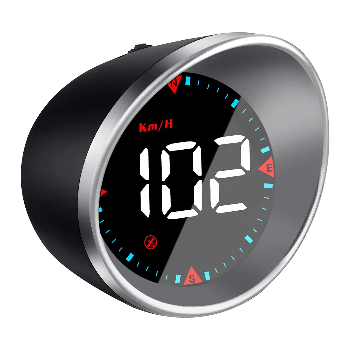 

Car HUD Head Up Display KMH & MPH Digital GPS Speedometer with OverSpeed Alarm Fatigue Driving Warning