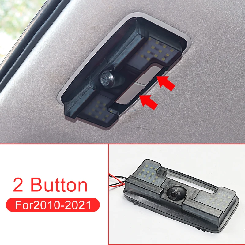 

Для Toyota Land Cruiser Prado 150 120 2003-2022, обновленные аксессуары, задняя дверь Предупреждение Lc150 Lc120, потолочная лампа для чтения