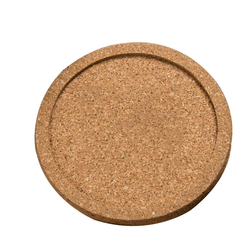 

12 Pcs Cork Table Placemat Glasses Coaster Teacup Coasters Coasters Tray Saucers for Indoors