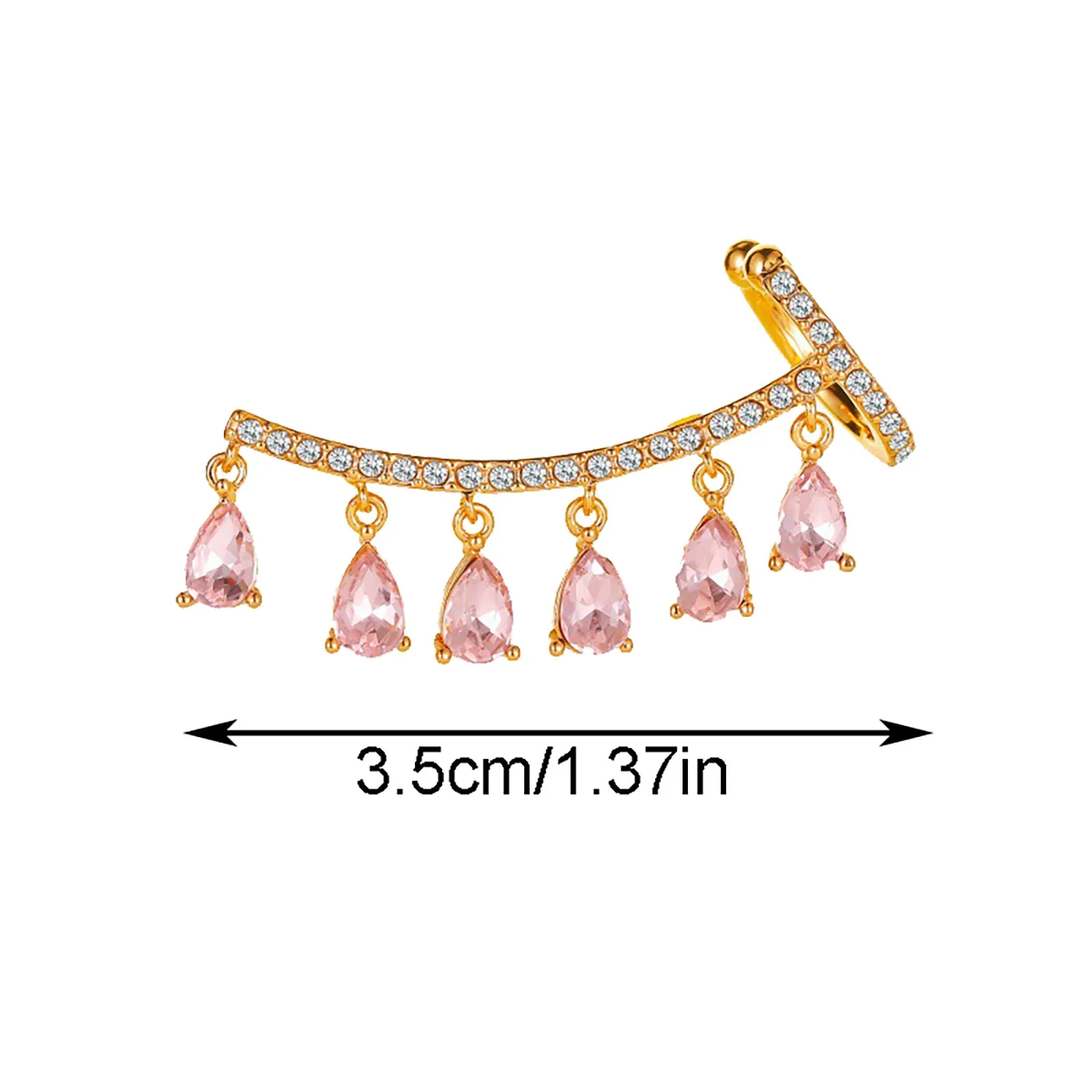 Уникальные серьги стильные с бриллиантами подходящие ко всему ювелирные изделия