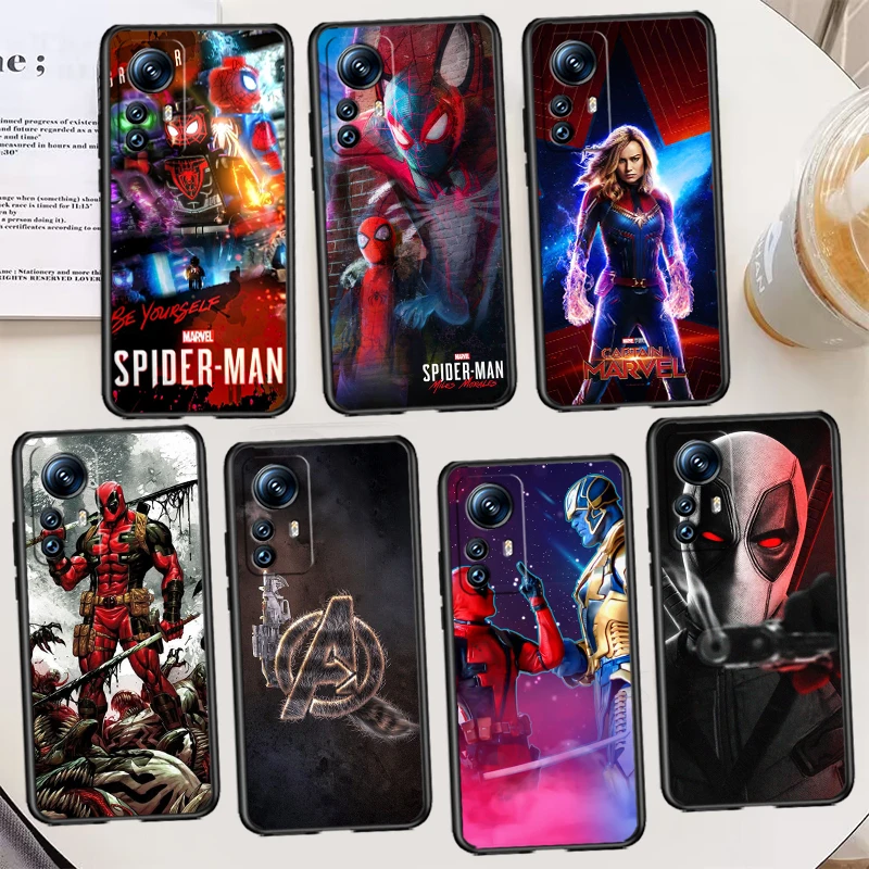 

Marvel Rocket Raccoon Cool Case For Xiaomi Mi 12T 12S 12X 12 11 11T 11i 10T 10 9 Pro Lite Ultra 5G Black Phone Cover