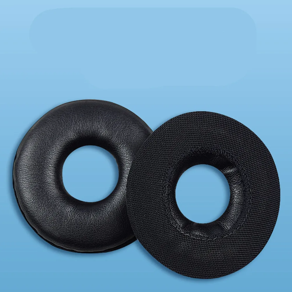 

1Pair High Elasticity Leather Sponge Ear Pads Cushions Covers Headset Earmuffs Pillow For Logitech H390 H600 H609 Earphone