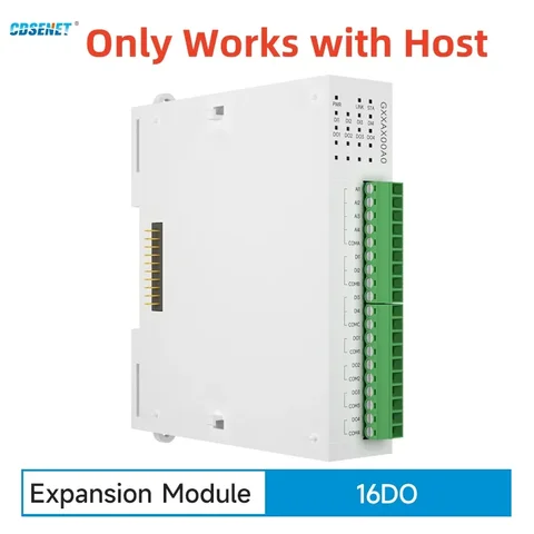 Модуль ввода-вывода 16DO RS485 Ethernet CDSENET GXXAX00A0, аналоговый коммутатор, сбор Modbus TCP RTU, работает с хостом