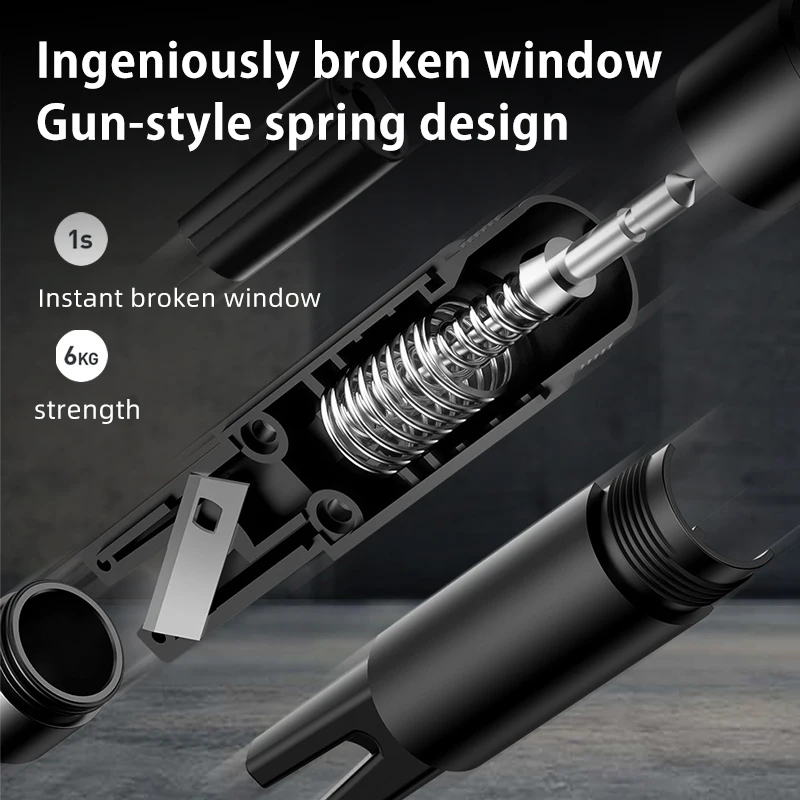 Автомобильный молоток безопасности аварийный для окна резак ремня спасательный