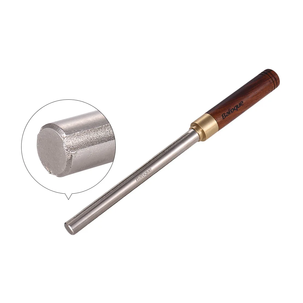

Guitar Fret File Grinding Tool 3 Size Edges Wooden Handle Guitar Repair Maintenance Polishing Luthier Tool Guitar Accessories