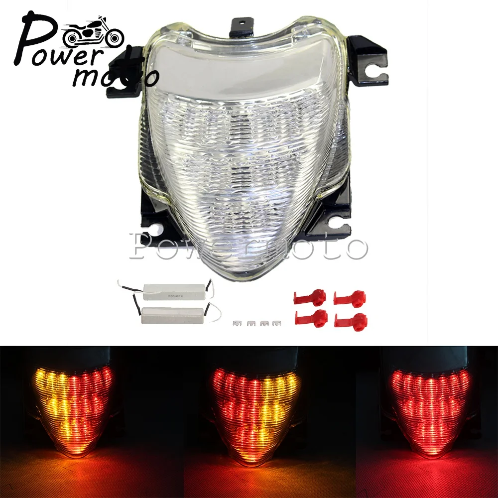 

Мотоциклетный задний фонарь, поворотники со встросветодиодный светодиодной подсветкой