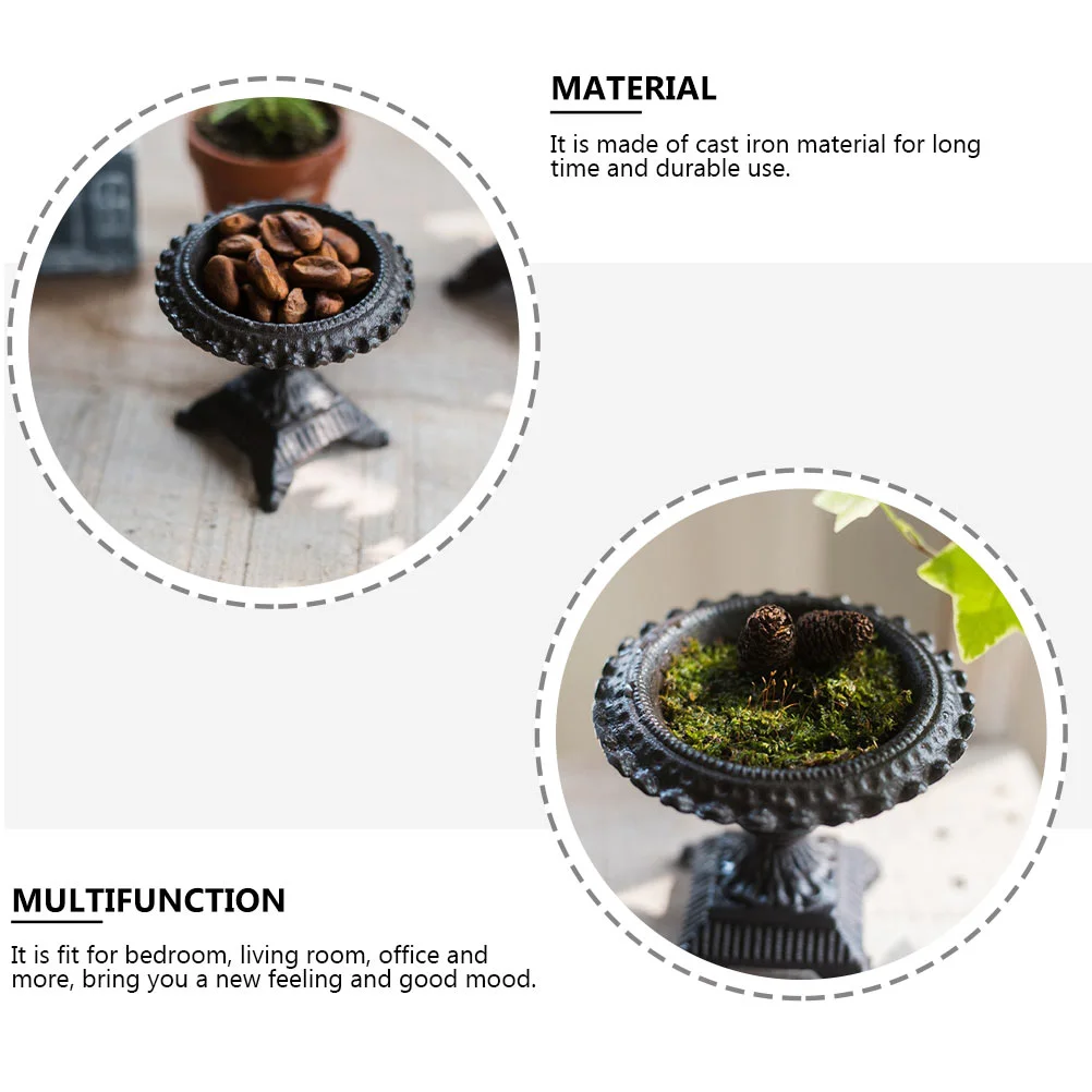 1 шт. подсвечник из чугуна |