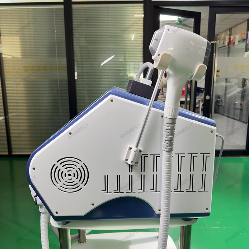 Лазерная диода Mesin Penghilang Bulu 2 в 1 755 нм 808 1064 Tato пикосекундная NDYAG