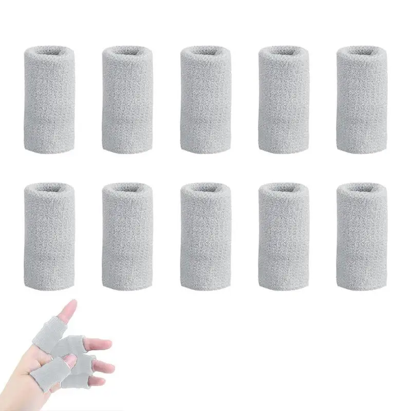 

Компрессионный рукав для пальцев, гибкие Чехлы для пальцев, Защитные Спортивные напальчники для пальцев, нейлоновые вязаные напальчники дл...