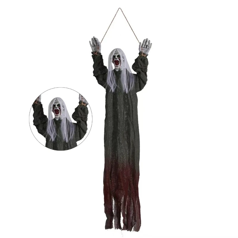 Ужасные драпировки украшения с кровавыми глазами настенный орнамент ужасающий