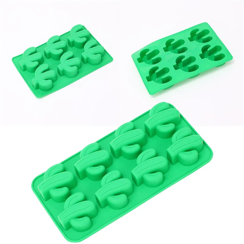 

Gummy cactus chocolate silicone mold fondant tool candy Eco-Friendly ice cube tray