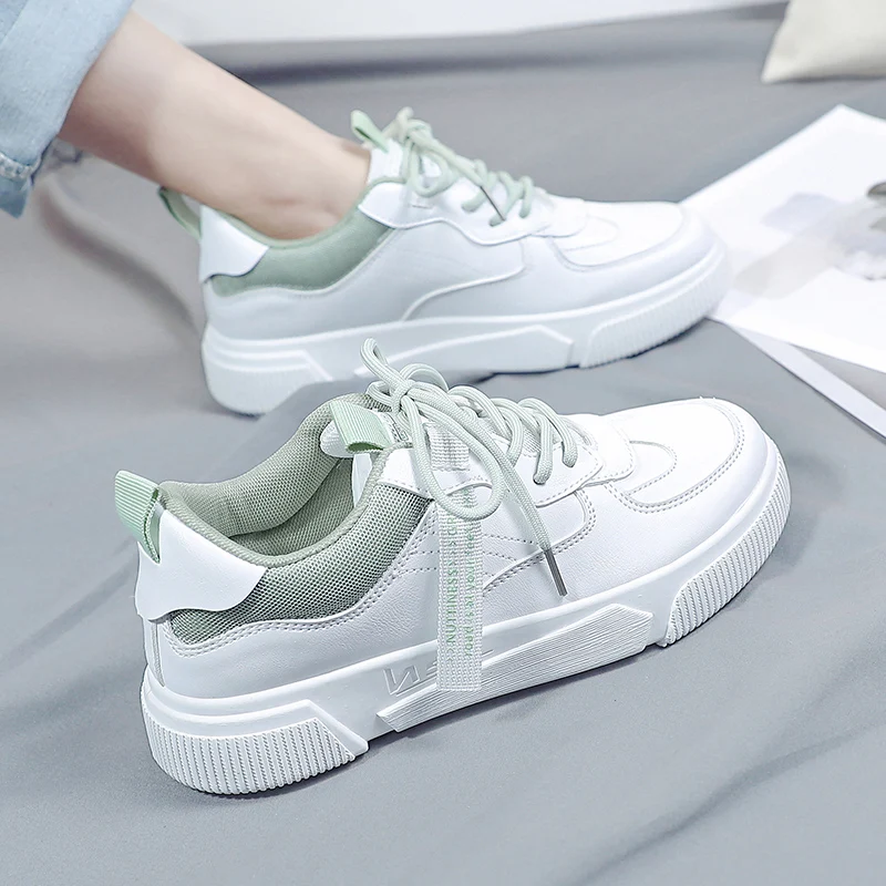 

Breathable White Shoes Women's 2021 New Mesh All-match Sports Net Shoes Spring and Summer Shoes Thin Sneakers