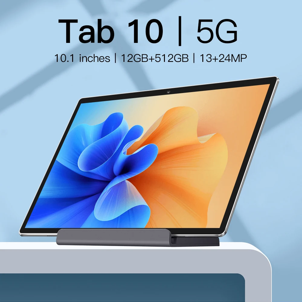 10 1 inch tab 10 tablet android 11 12gb ram 512gb rom tablets 10 core tablette gps dual phone 5g tablete pc wifi global version free global shipping