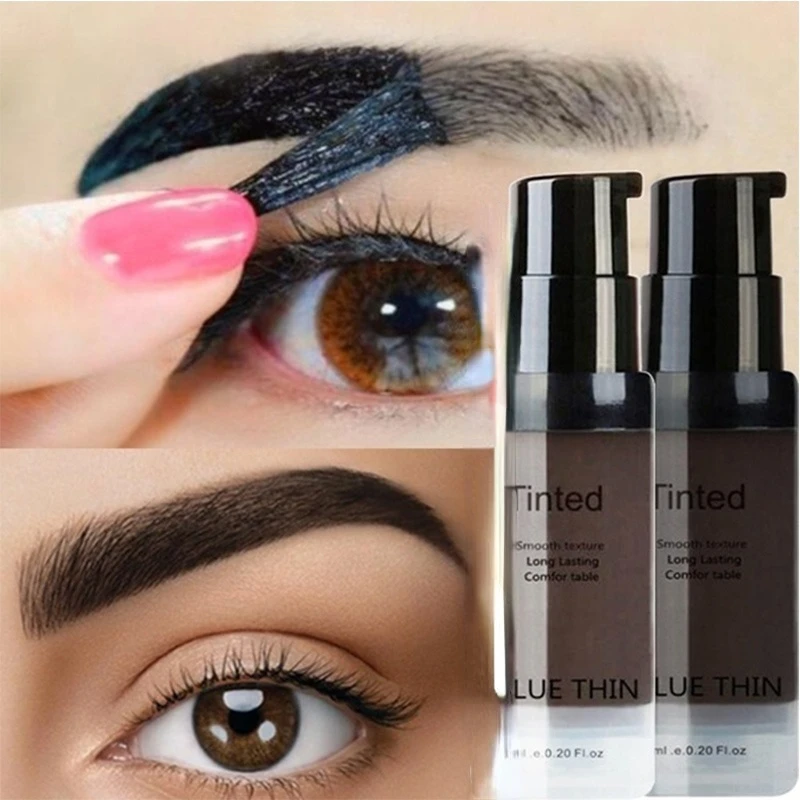 

Makeup Eyebrow Gel Waterproof Long Lasting Tint Makeup Brush Set Brown Enhancer Eye Brow Wax Dye Cream Paint Cosmetics