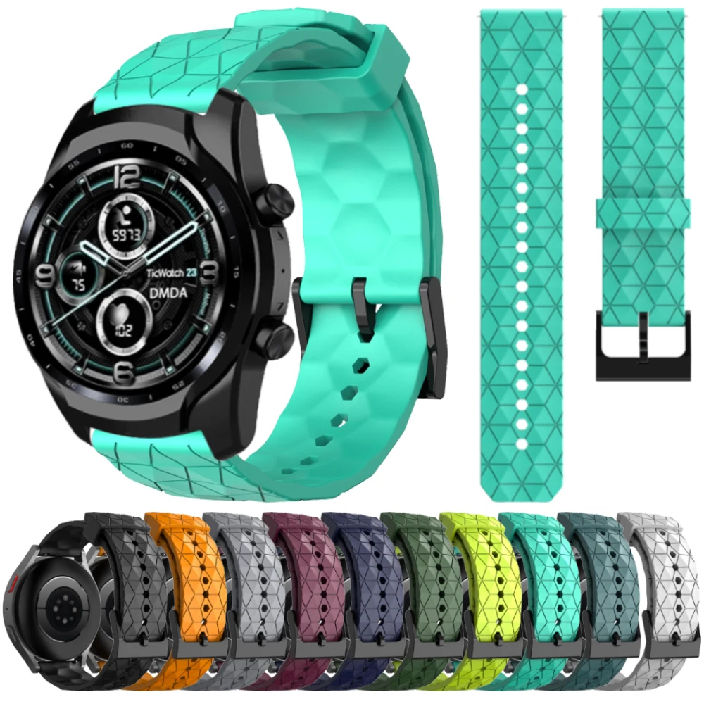Cinturino per Ticwatch GTX/E2/S2/Pro 3/Pro 3 Ultra GPS/Pro 3 LTE