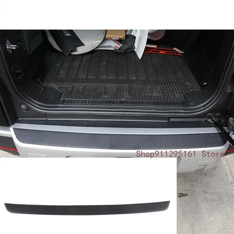 

Black ABS For Land Rover Defender 110 2020 Car Rear Bumper Plate Car Accessory
