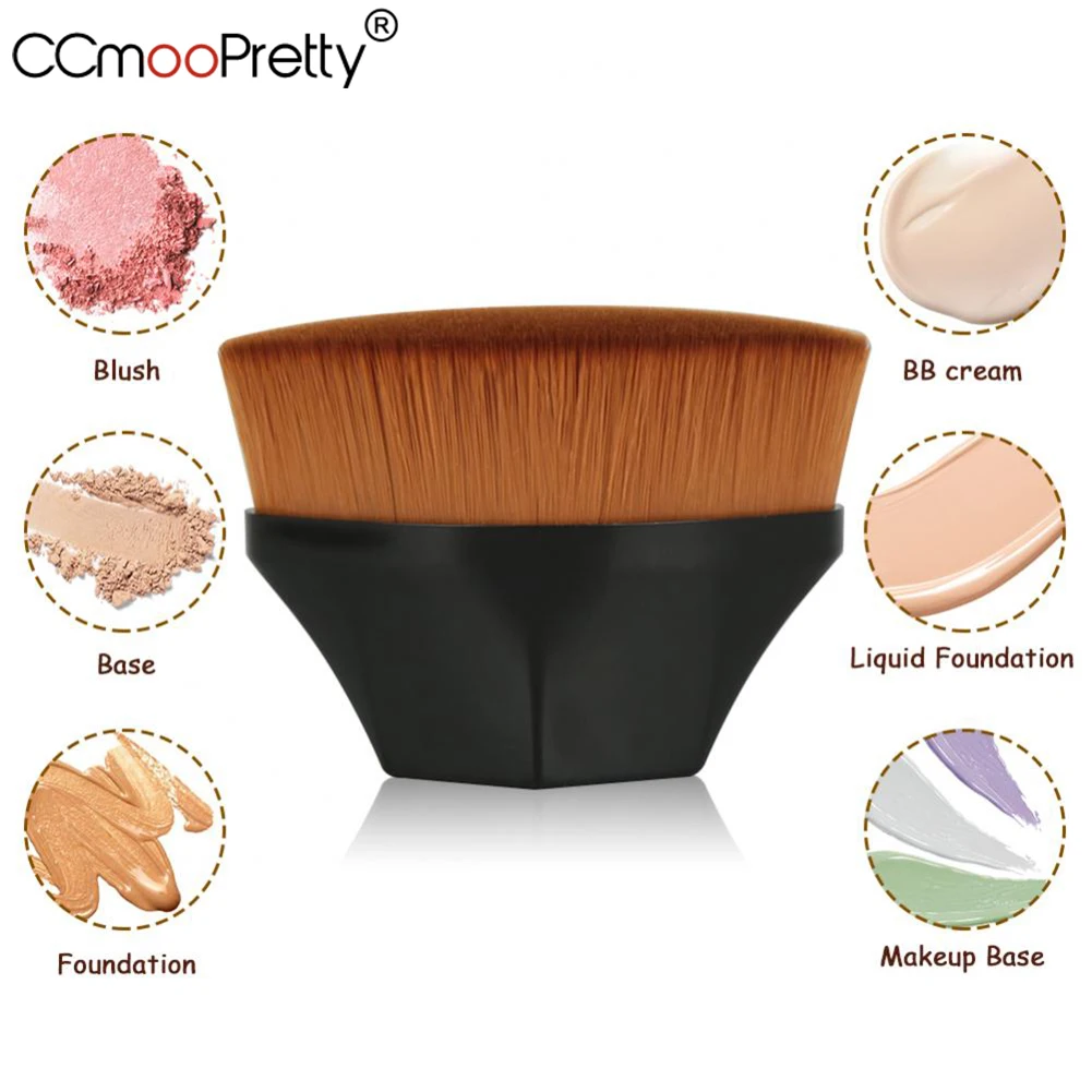 

CCmooPretty Makeup Brushes Liquid Foundation Powder Concealer Blush Face Make Up Brush Tools Beauty Cosmetics Brochas Maquillaje