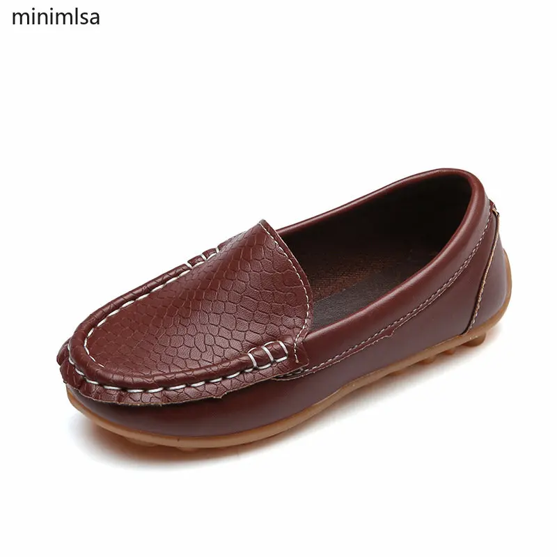 

Minimlsa Toddler Little Kid Boys Girls Soft Slip on Loafers Dress Flat Shoes Toddler Boy Shoes Designer Sandals