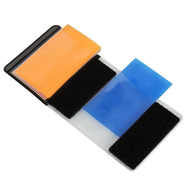 

12pcs Flash Diffuser Gel Color Card Correct Pop Up Filter for Canon Nikon Sony Yongnuo Speedlite Photostudio Accessories