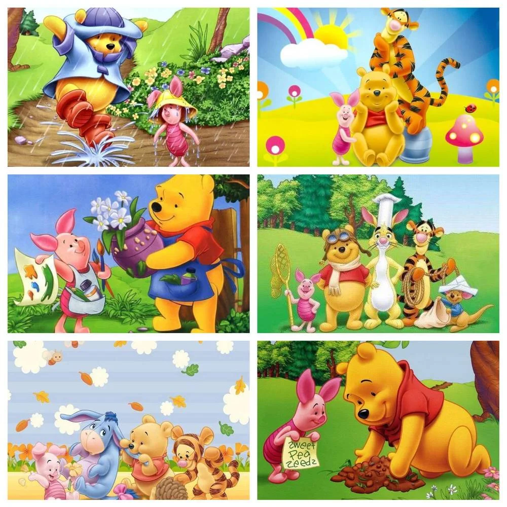 

Набор для алмазной вышивки «Винни-Пух»