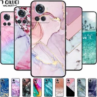 For OnePlus Ace Case Marble Silicone Soft Protective TPU Bumper Cover for Oneplus Ace PGKM10 Phone Cases 1 Ace 2022 New Fundas