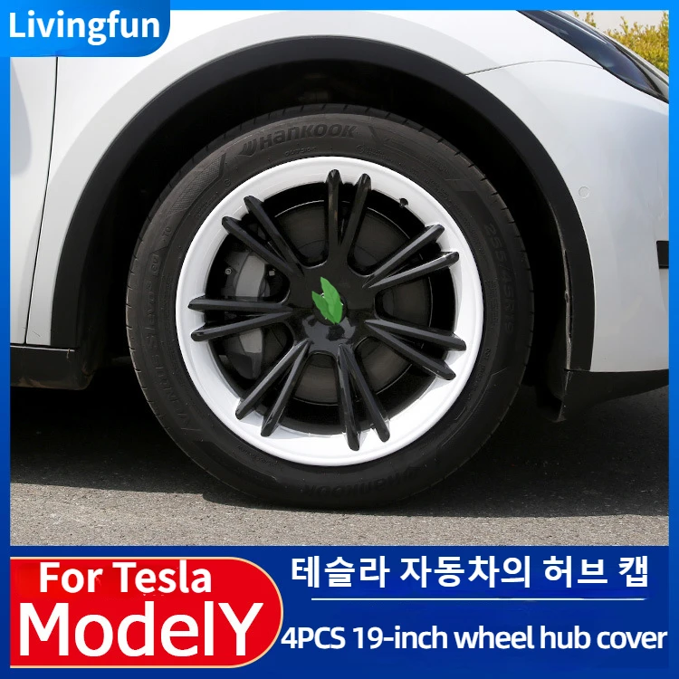 

Крышка ступицы для Tesla Model Y 3 4 шт., оригинальная автомобильная запасная крышка колеса, крышка ступицы автомобиля, аксессуары с полным покрыти...