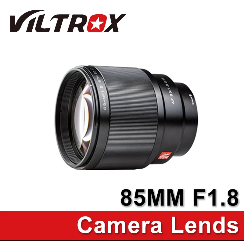 

VILTROX 85 мм F1.8 Fujifilm XF/Sony E-mount Micro Single Camera Lens светильник Ring Autofocus Lens