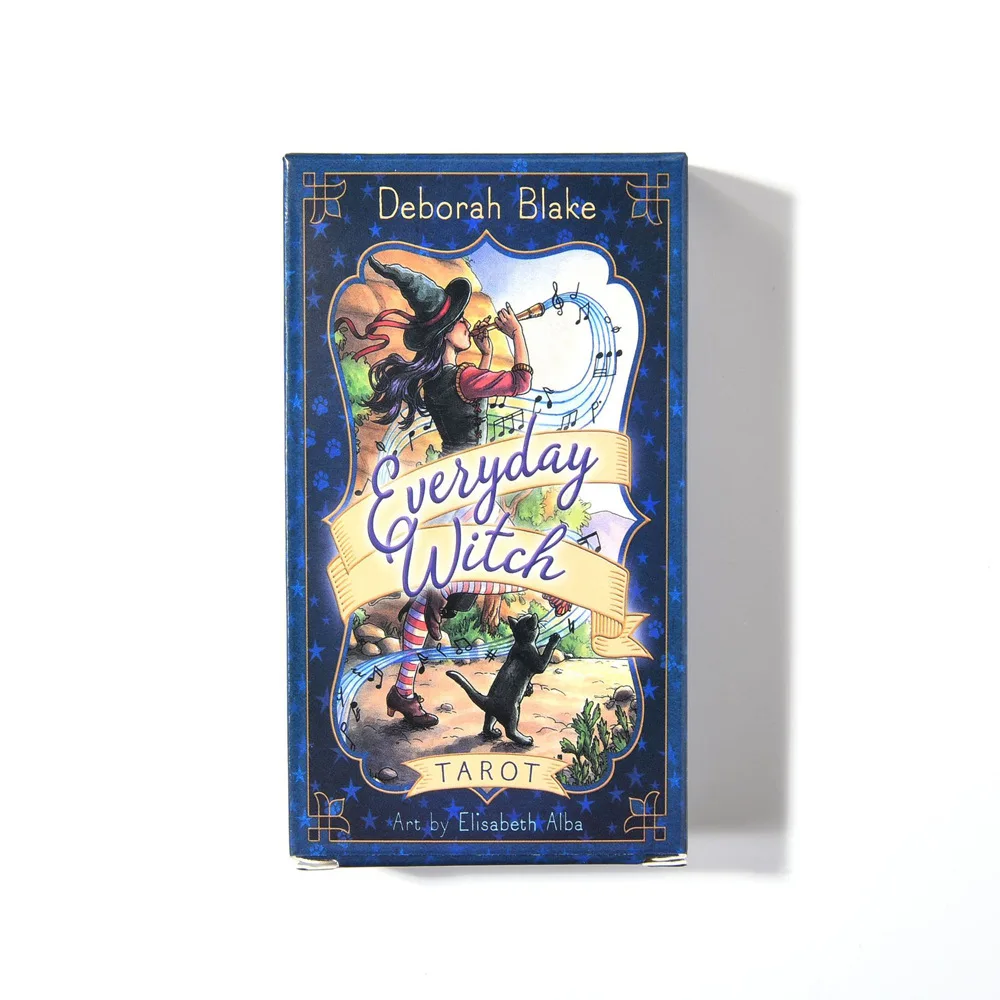 

78pcs Everyday Witch Tarot Card English Board Game Playing Card Guidance Divination Fate Tarot Deck Cards For Party Entertainmen