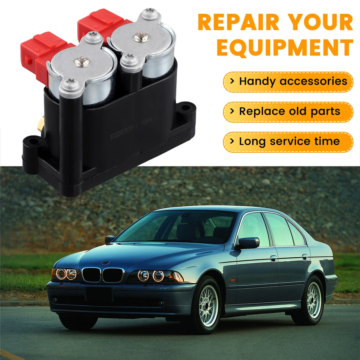 Электромагнитный клапан пневматической подвески для BMW E39 E65 525i 528i 540i 745i 750i 760Li X5