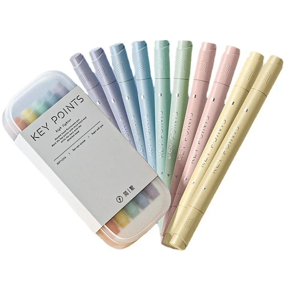 

5 шт./набор, фломастеры с двумя головками