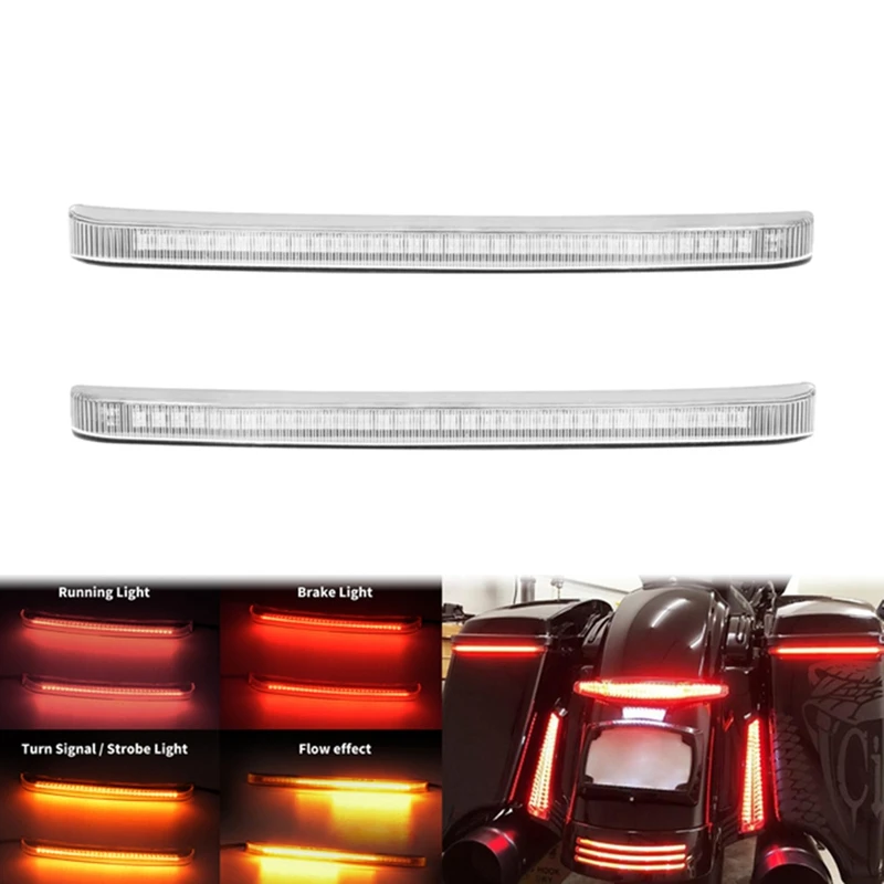 

LED Light Brake Turn Signal Light Side Box Light For Touring Models 2014-2022