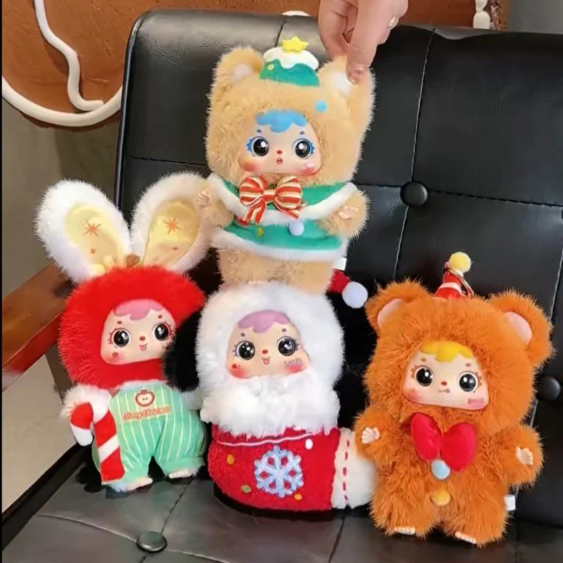 Фото Samuel Merry Christmas Eve Series слепая коробка аниме фигурки модная игрушка милая виниловая сумка кулон кукла загадочная коробка подарок на день рождения и Рождество №3