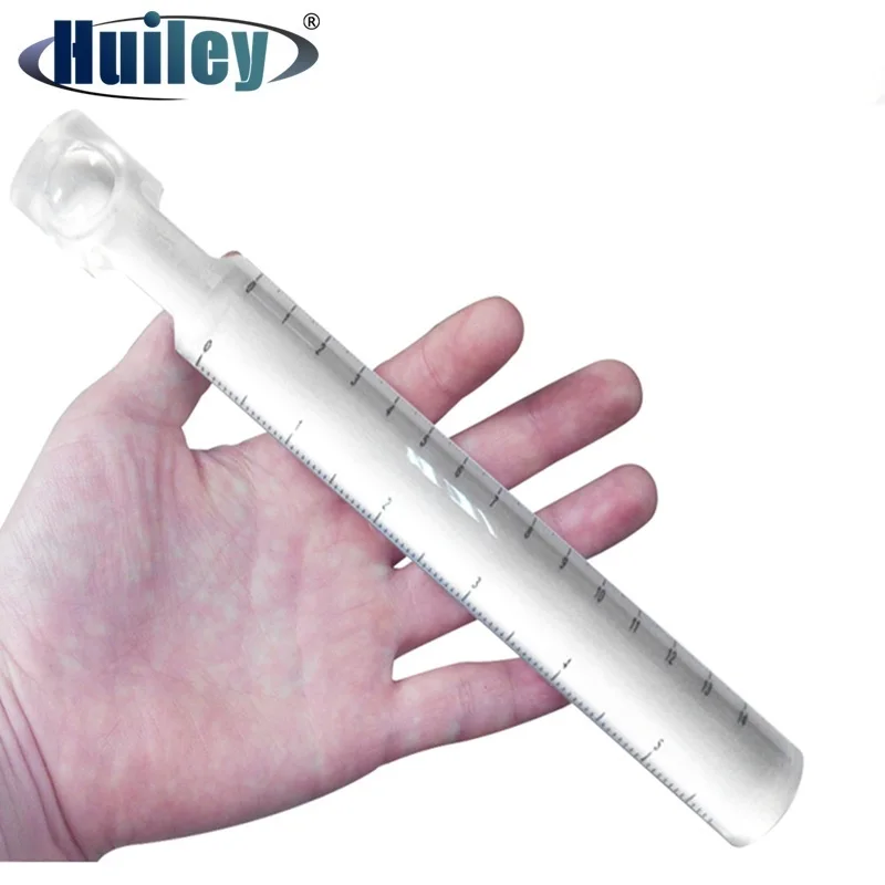 

Портативная ручная линейка, 2-кратная лупа, 6 дюймов, с измерительной шкалой 140 мм, акриловая лупа, лупа для чтения