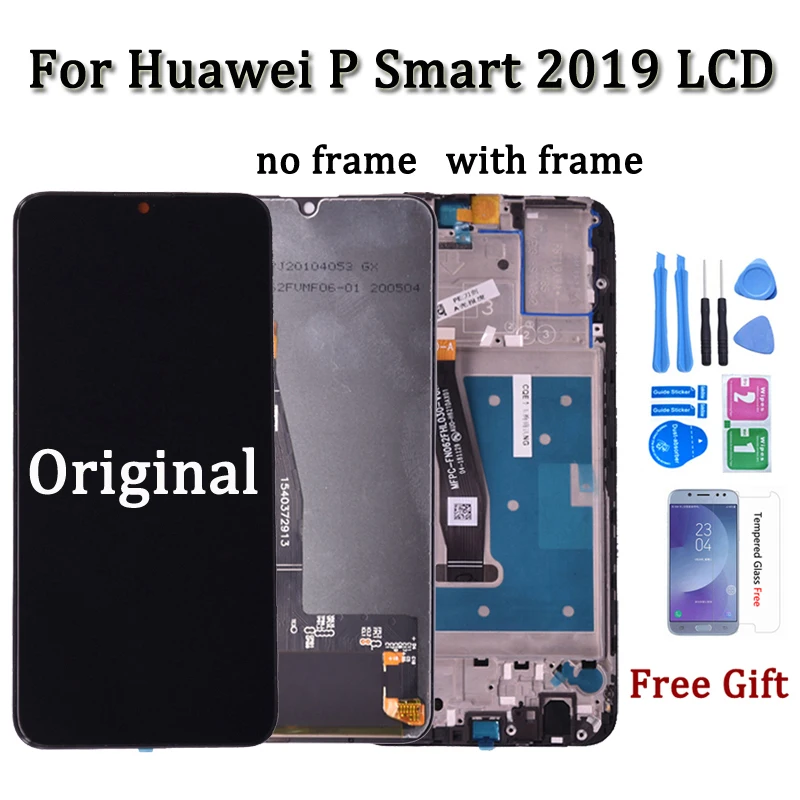 

For Huawei P Smart 2019 LCD Display with Touch Screen Digitizer Assembly With Frame For P smart 2019 Repair Part