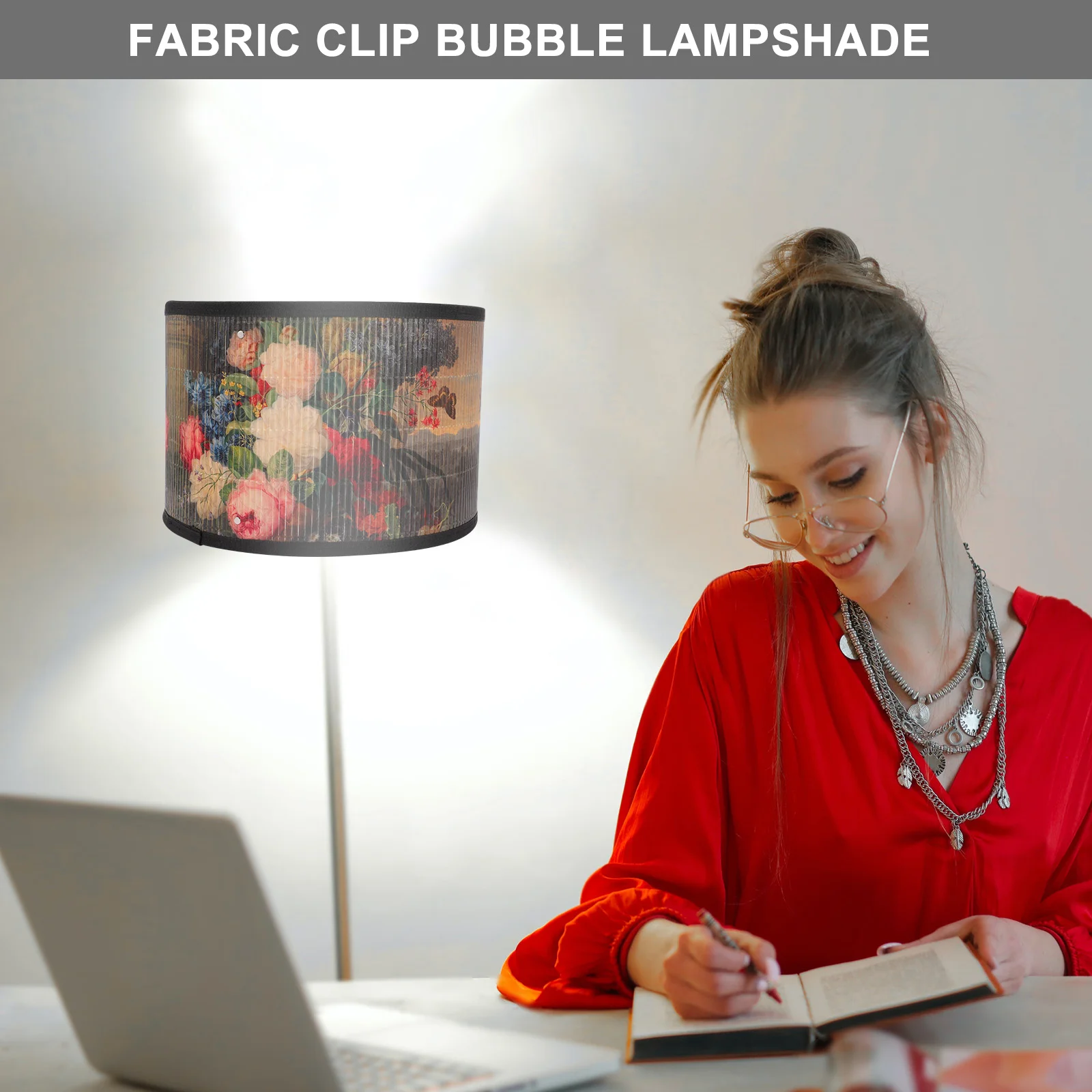 

Lamp Shade Cover Drum Light Lampshade Replacement Chandelier Shades Ceiling Floor Table Bell Retro Protctor Wall Covers Bamboo