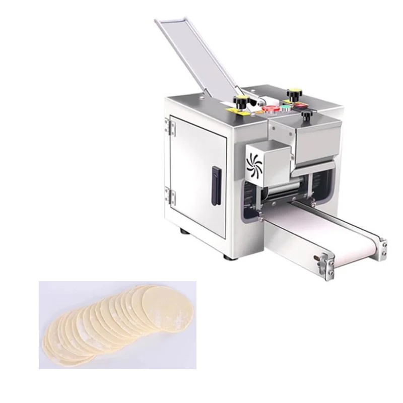

Commercial Automatic tabletop Dumpling Empanadas Gyoza bun pizza wonton spring roll dough skin Wrapper making machine